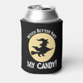 Hexe hat besser meine Süßigkeiten! Dosenkühler (Kanne Rückseite)