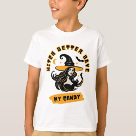 Hexe hat besser meine Süßigkeiten! Hexe Halloween T-Shirt