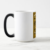 Hexe hat besser meinen Keks Halloween Hund Design Verwandlungstasse (Links)