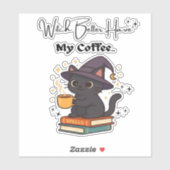 Hexe hat besser meinen klassischen T - Shirt Aufkleber (Blatt)