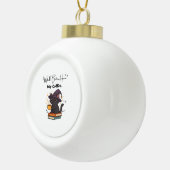 Hexe hat besser meinen klassischen T - Shirt Keramik Kugel-Ornament (Rechts)