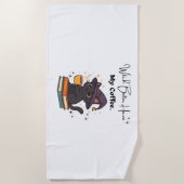 Hexe hat besser meinen klassischen T - Shirt Strandtuch (Vorderseite)