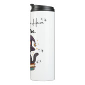 Hexe hat besser meinen klassischen T - Shirt Thermosbecher (Nach rechts gedreht)