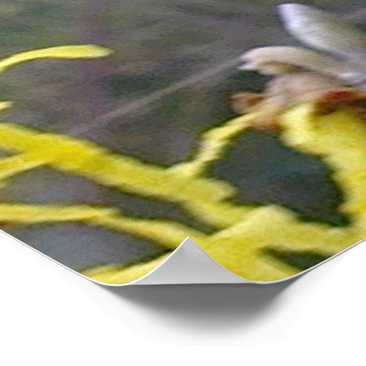 Hexe Hazel Blossom Poster (Ecke)