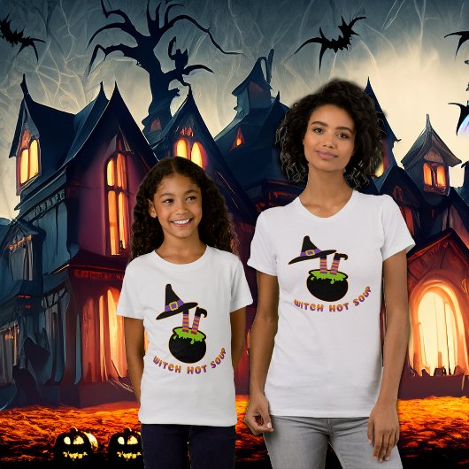 Hexe Hot Soup Funny Halloween T-Shirt