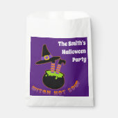 Hexe Hot Soup Witziges Halloween-Individuelle Name Geschenktütchen (Vorderseite)
