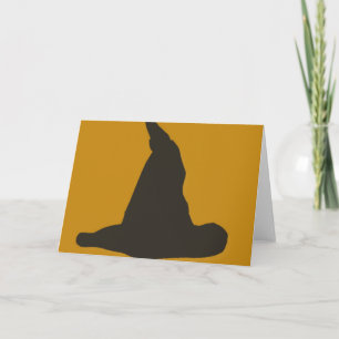 Hexe-Hut Halloween Samhain Karte