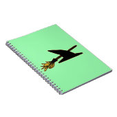 Hexe-Hut u. Besen Notizblock (Rechte Seite)