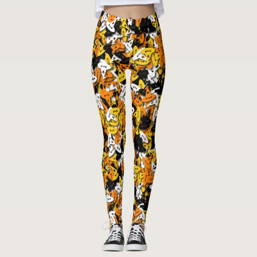 Hexe-Hutconfetti-Leggings - multi Leggings (Vorderseite)
