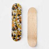 Hexe-Hutconfetti-Skateboard Skateboard (Vorderseite)