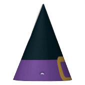 Hexe-Hutschwarz-Halloween-Party Partyhütchen (Links)