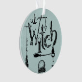 Hexe Illustrative Alte Welt Natur Ornament (Vorderseite)