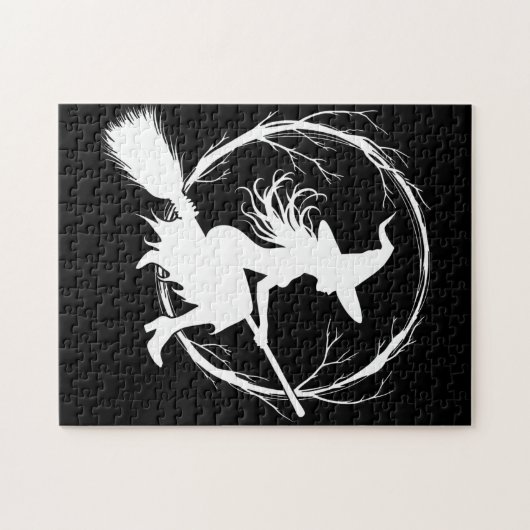 Hexe im Flight Puzzle (Horizontal)