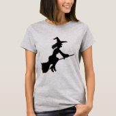 Hexe im Flug T-Shirt (Vorderseite)