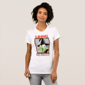 Hexe im Spiegel-T - Shirt (Vorne ganz)