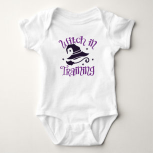 Hexe im Training Baby Girl Strampler
