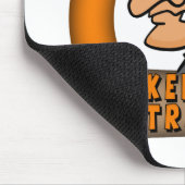 Hexe im Training Mousepad (Ecke)