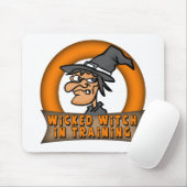 Hexe im Training Mousepad (Mit Mouse)