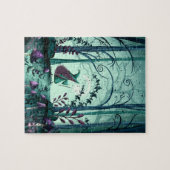 Hexe im Wald-Jigsaw-Puzzle Puzzle (Horizontal)