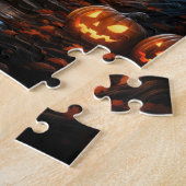 Hexe im WaldHalloween Puzzle (Seite)