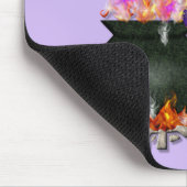 Hexe in der Ausbildung Mousepad (Ecke)