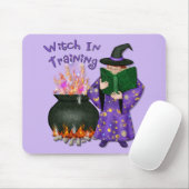 Hexe in der Ausbildung Mousepad (Mit Mouse)