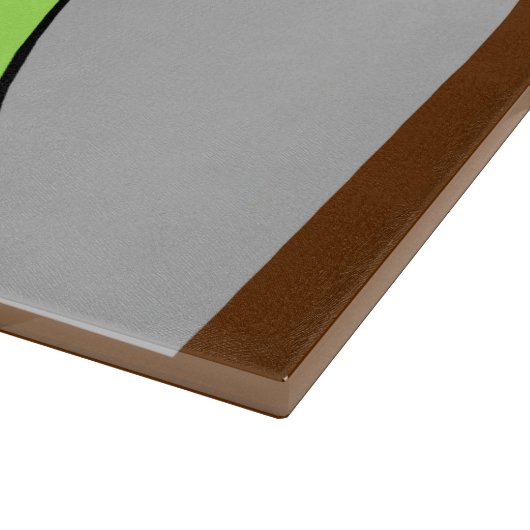 Hexe in der Spiegelschneide Schneidebrett (Ecke)