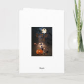 Hexe in der Waldkarte 2 Karte (Rückseite)