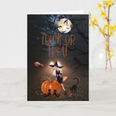 Hexe in der Waldkarte 2 Karte (Gelbe Blume)