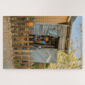 Hexe in einem Outhouse Puzzle (Horizontal)