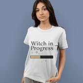 Hexe in Progress Halloween Tri-Blend Shirt