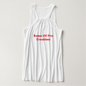 Hexe ist was Religion Tank Top (Design Rückseite)