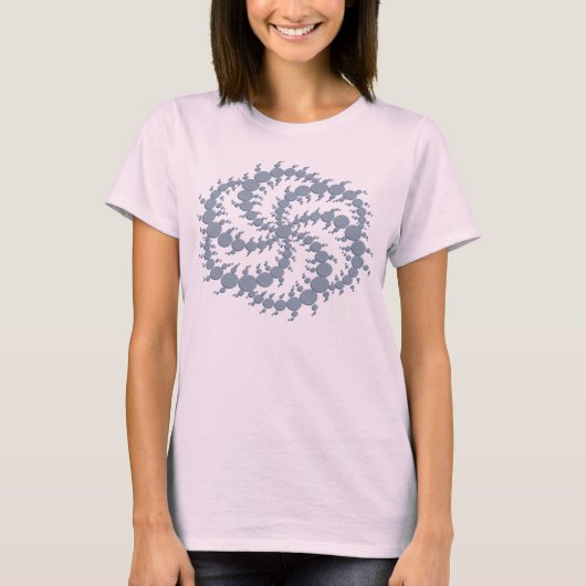 "Hexe-Julia-Set-" Ernte-Kreis-Shirt T-Shirt (Vorderseite)