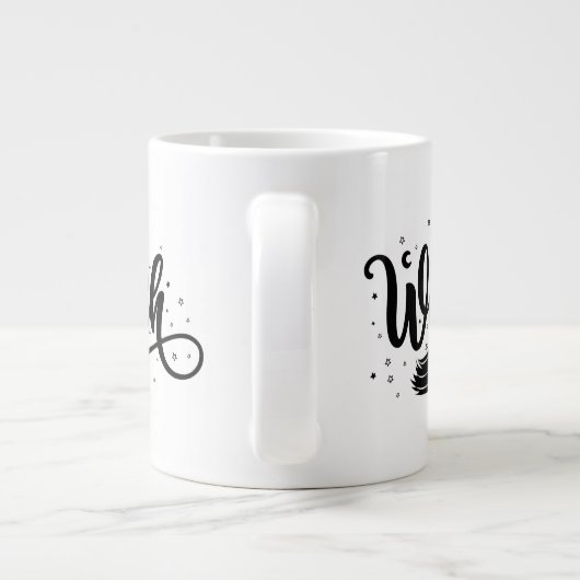 Hexe Jumbo-Tasse (Rückseite)