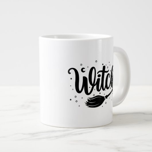 Hexe Jumbo-Tasse (Vorderseite Rechts)