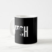 Hexe Kaffeetasse (Vorderseite Links)