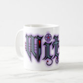 Hexe Kaffeetasse (Vorderseite Links)