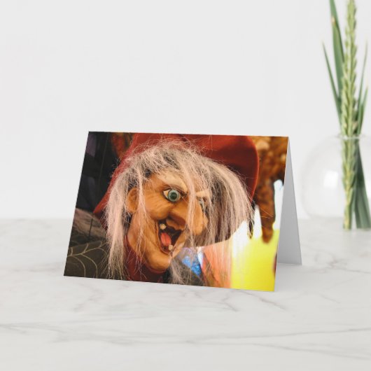 Hexe Karte (Vorderseite)