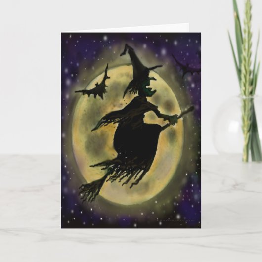 Hexe Karte (Vorderseite)