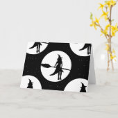 Hexe Karte (Gelbe Blume)