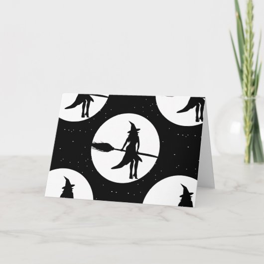 Hexe Karte (Vorderseite)