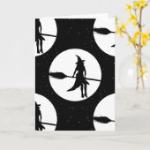 Hexe Karte (Gelbe Blume)