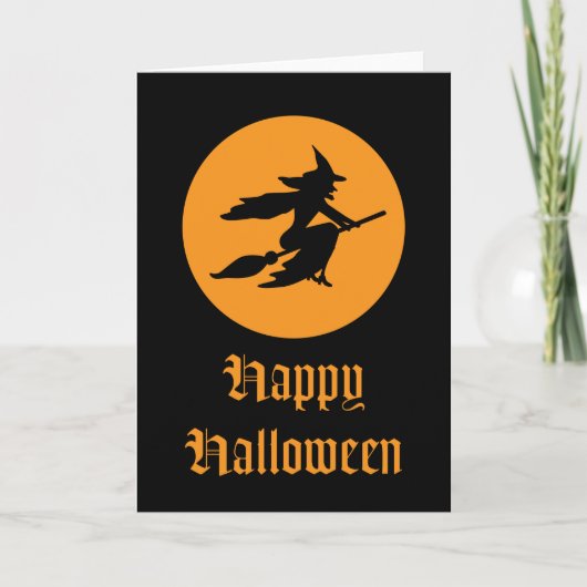 Hexe Karte (Vorderseite)