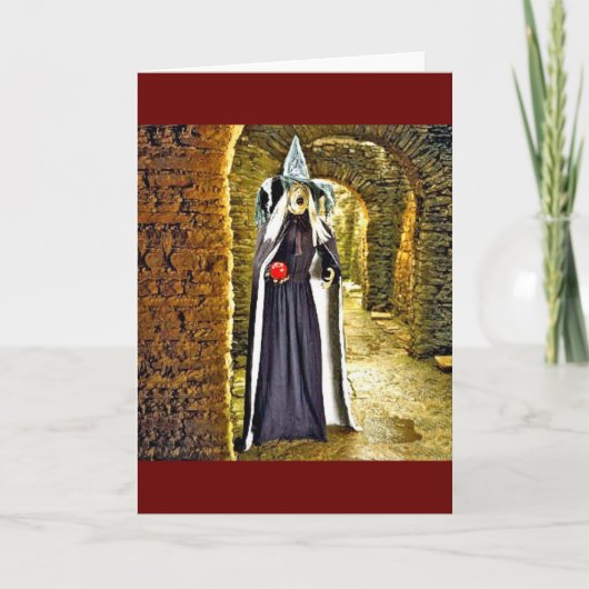 Hexe Karte (Vorderseite)