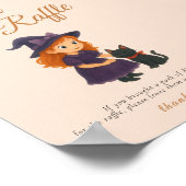 Hexe & Katze Bogen Karten Geschenke Tisch Schild P (Ecke)