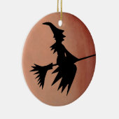 Hexe Keramik Ornament (Rechts)