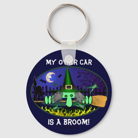 Hexe Kilroy Schlüsselanhänger (Vorderseite)