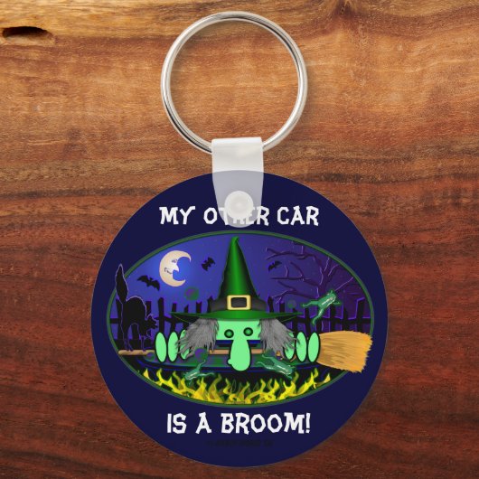 Hexe Kilroy Schlüsselanhänger (Vorderseite)