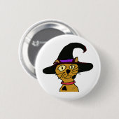Hexe Kitty Button (Vorne & Hinten)