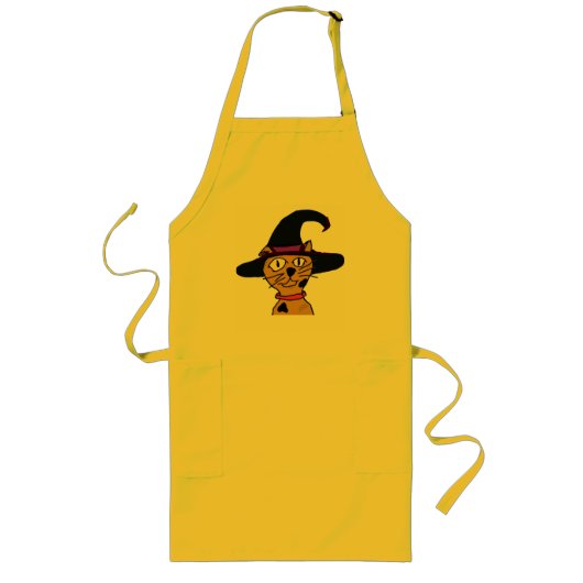 Hexe Kitty Lange Schürze (Vorne)